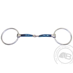 Bombers Loose ring, Snaffle Lock Up 14 mm tjocklek