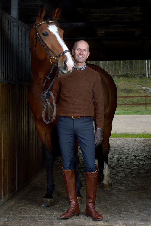 Horselife Ridbyxa Lancelot Herr Marin
