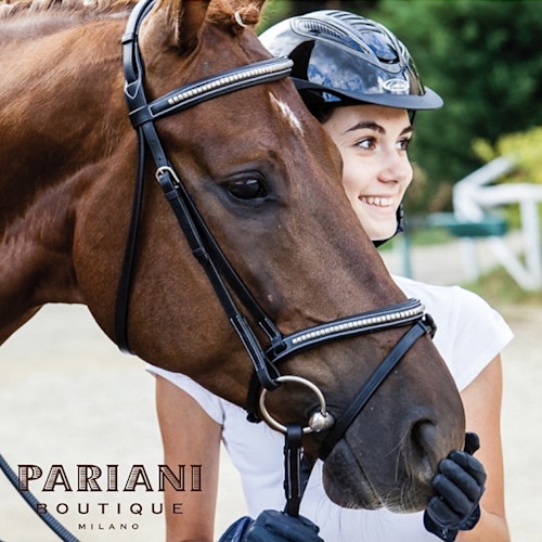 Pariani Klinkerträns i Mässing komplett med tyglar