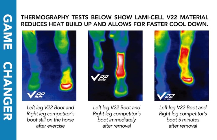 Lami-Cell Protection Boots Fetlock V22 Carbon Svart
