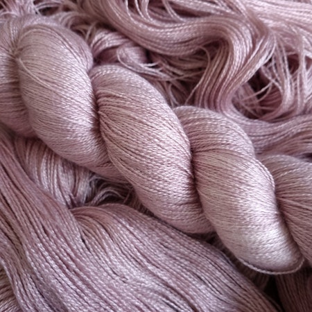 Støvet rosa -luksus lace
