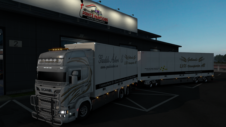 Gadds Åkeri - Printz Paintjobs - ETS2 Skins, ATS Skins