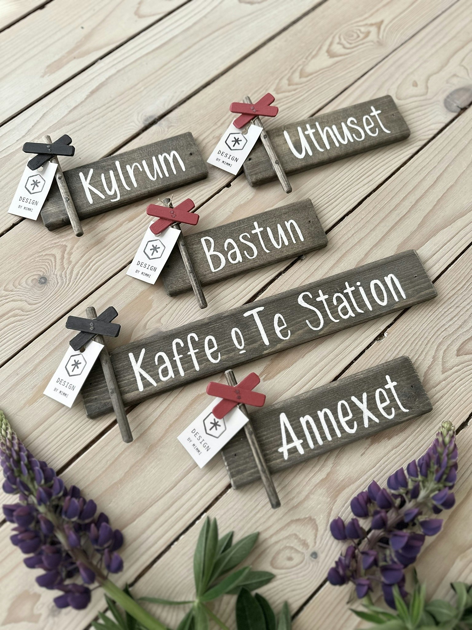 Träskylt - Egen text