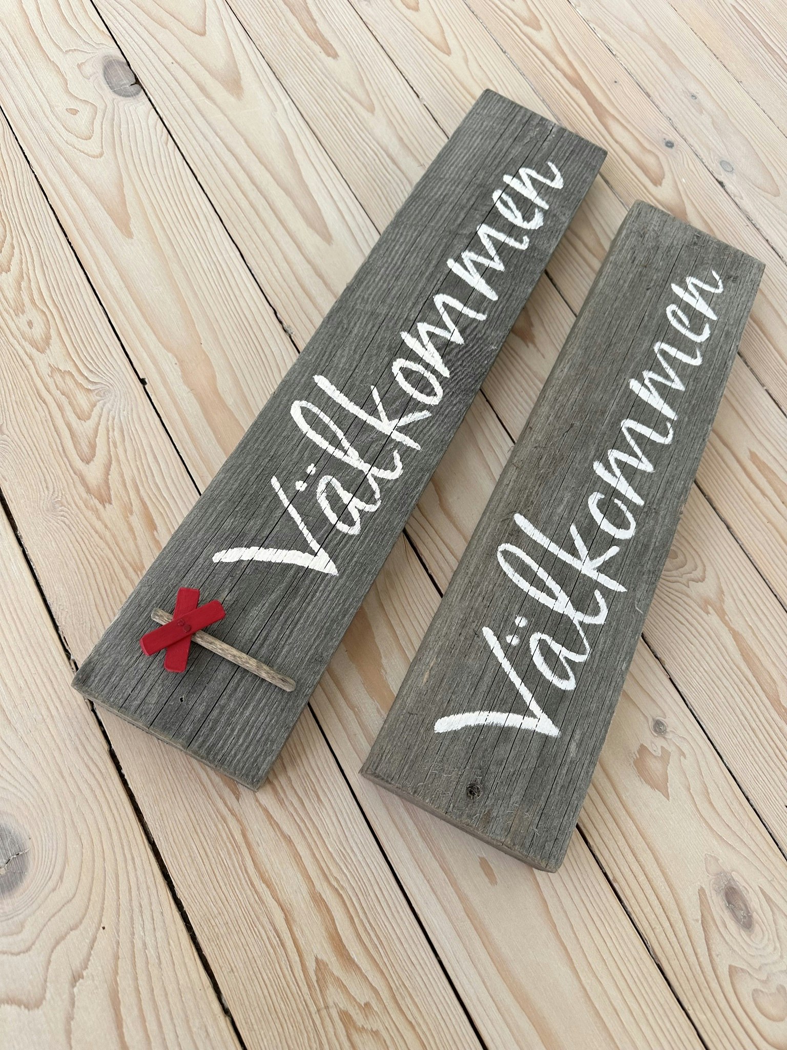 Välkommenskylt
