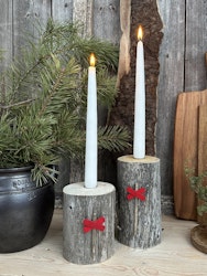 Ljusstake i Torrfura Ledkryss 2-pack