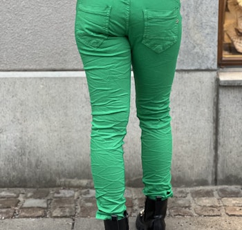 Place de jour jeans äpoelgröna