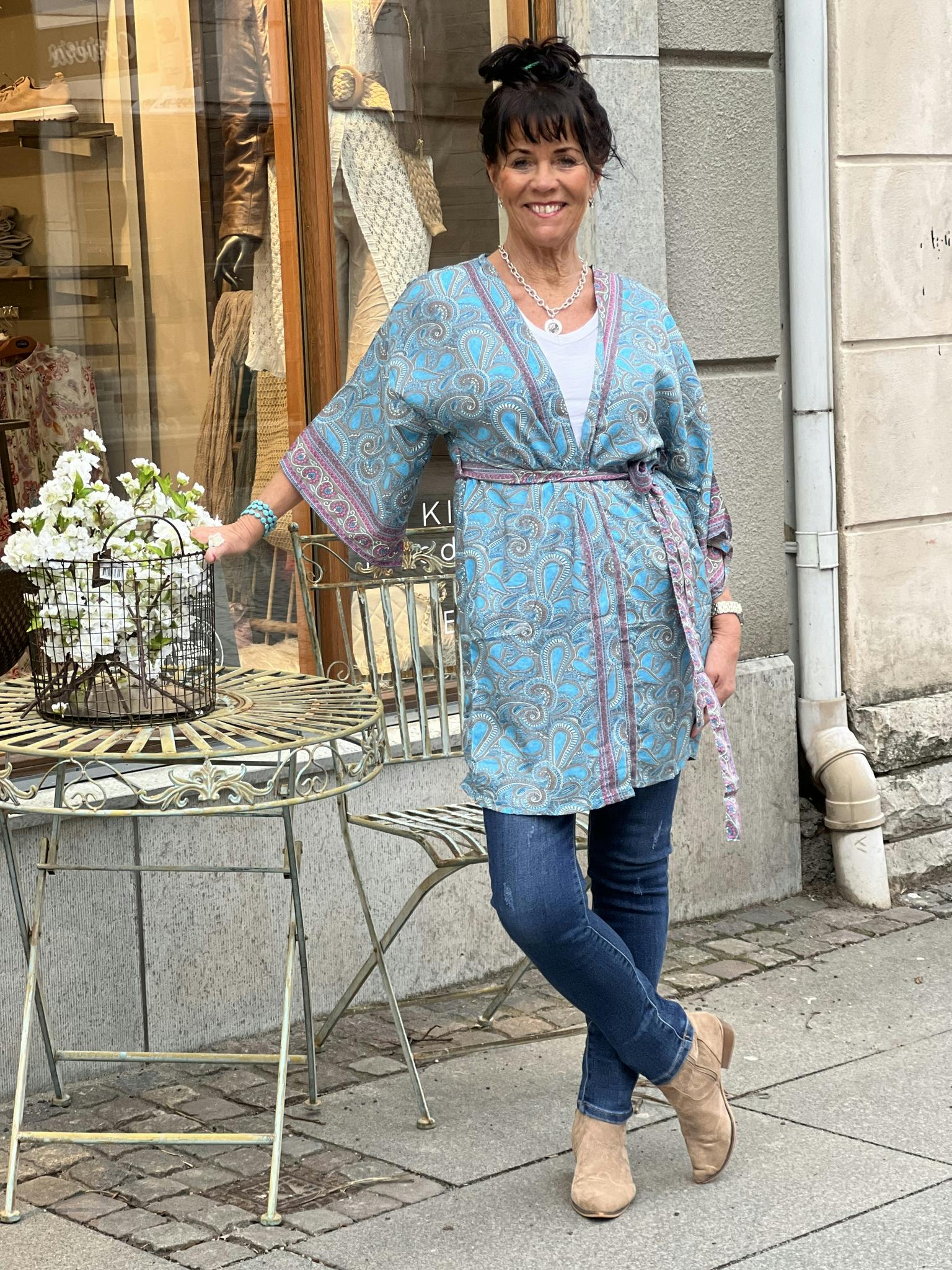 Kimono unika mönster