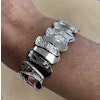 Armband med resår i silver