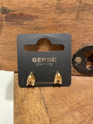 Örhänge Gemini Droppe rostfärgad