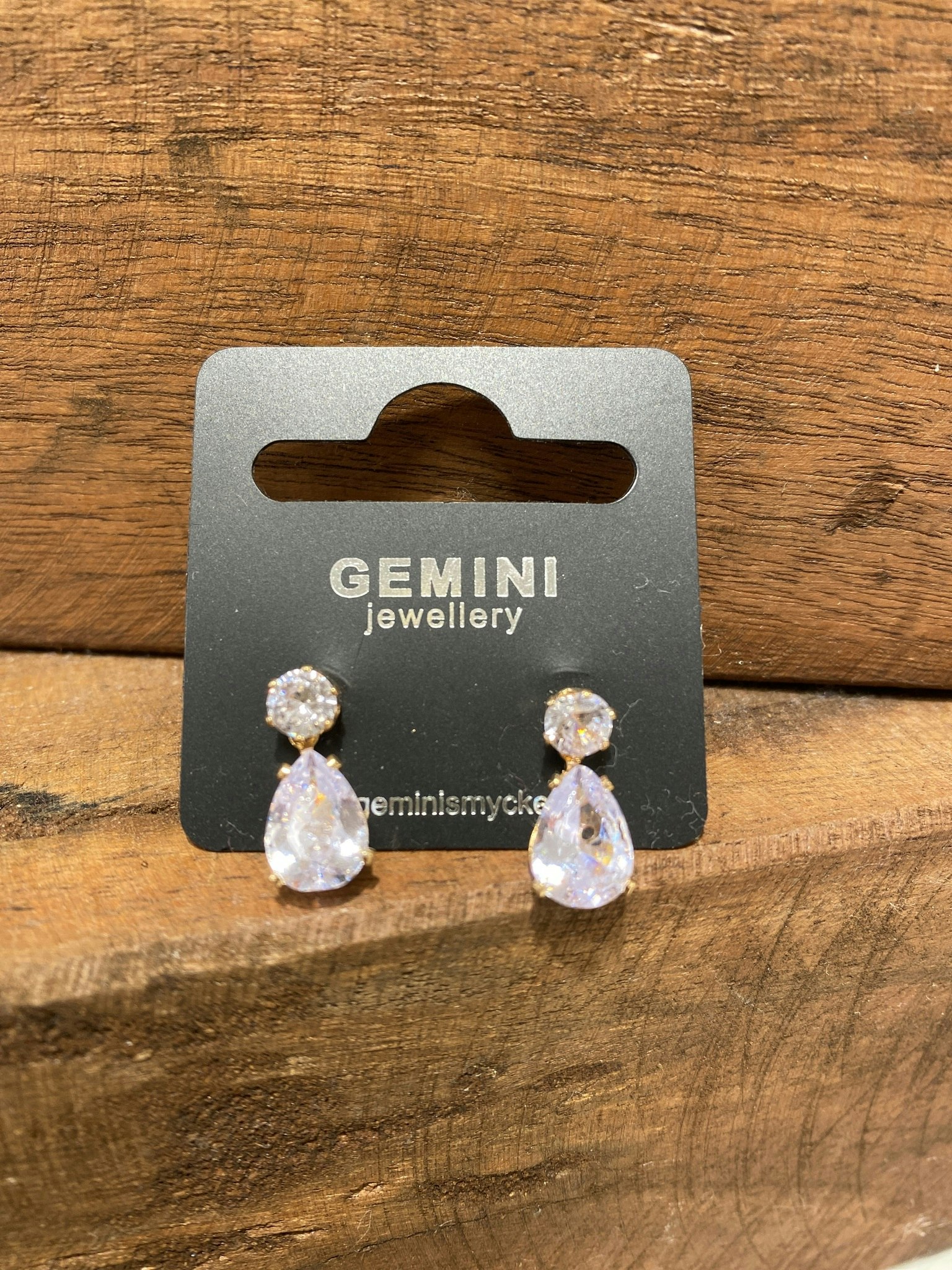 Örhänge Gemini Diamant droppe