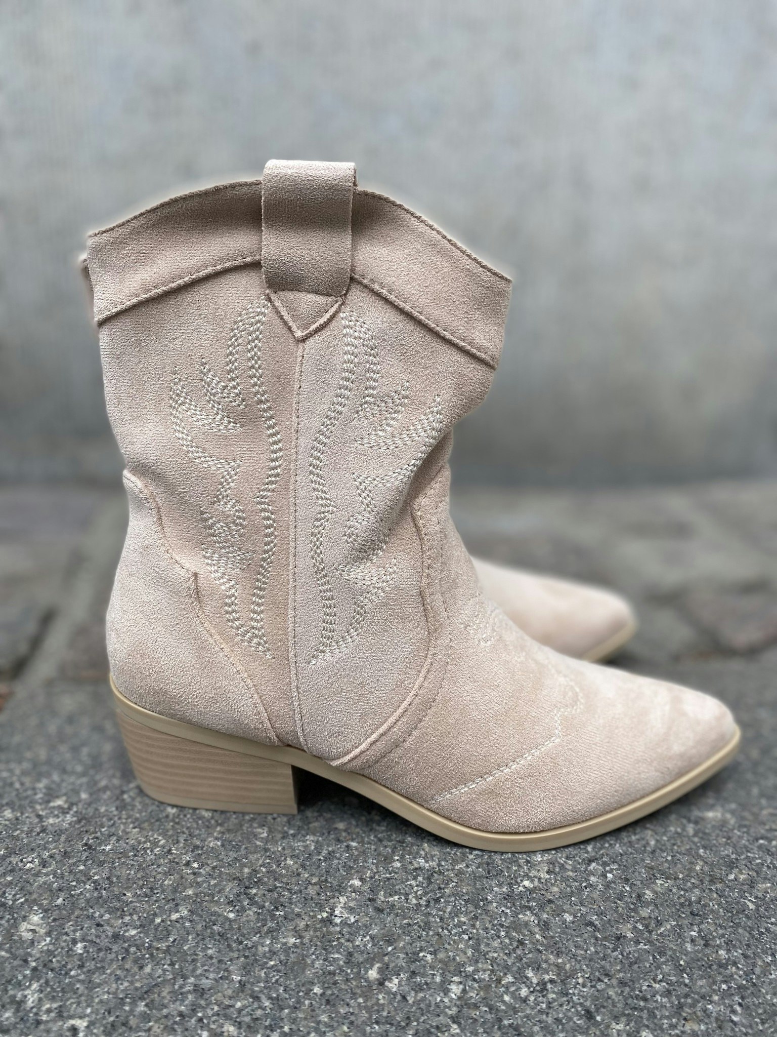 Västernboots ”ljusbeige”