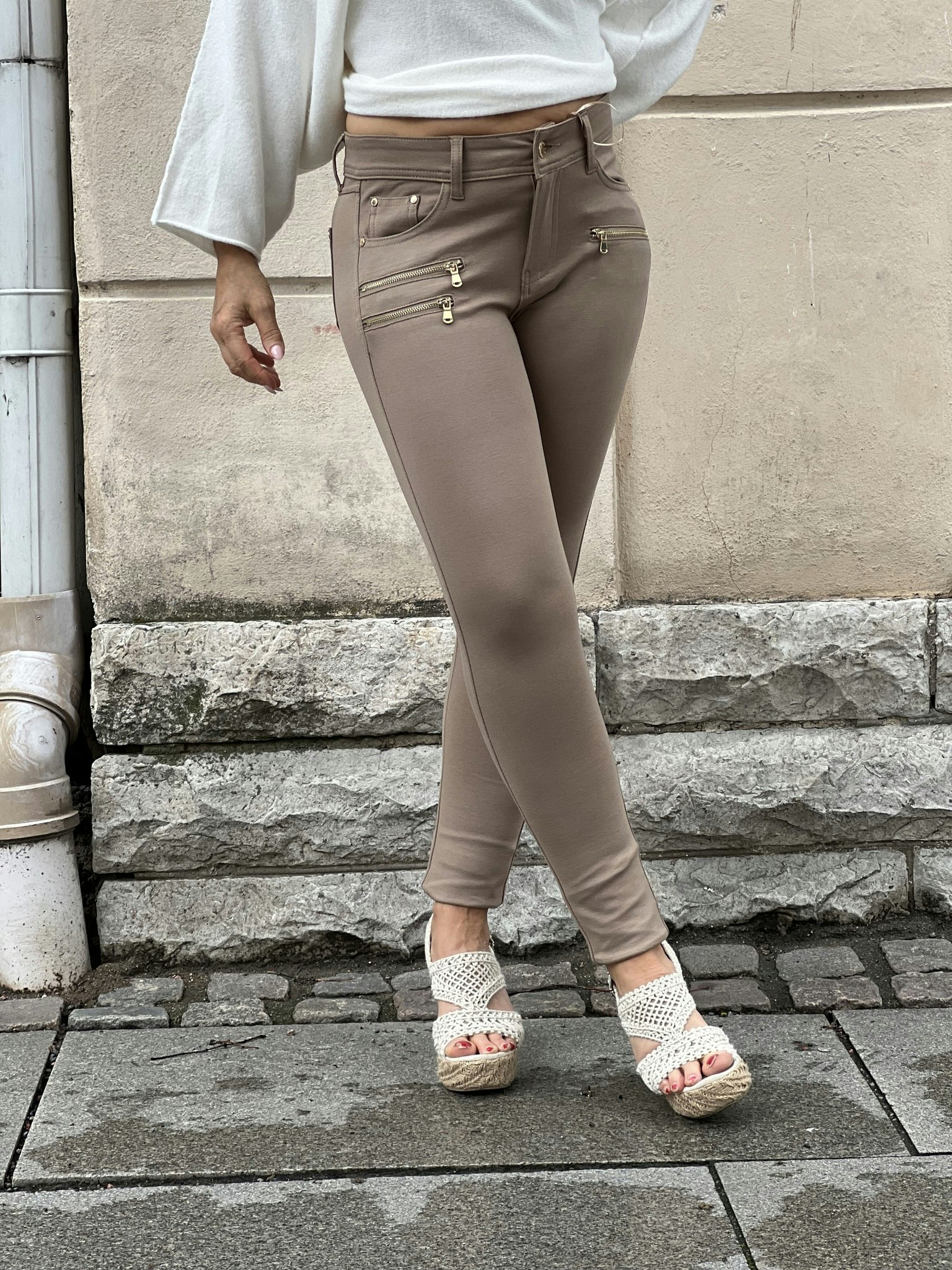 Byxa Katja beige