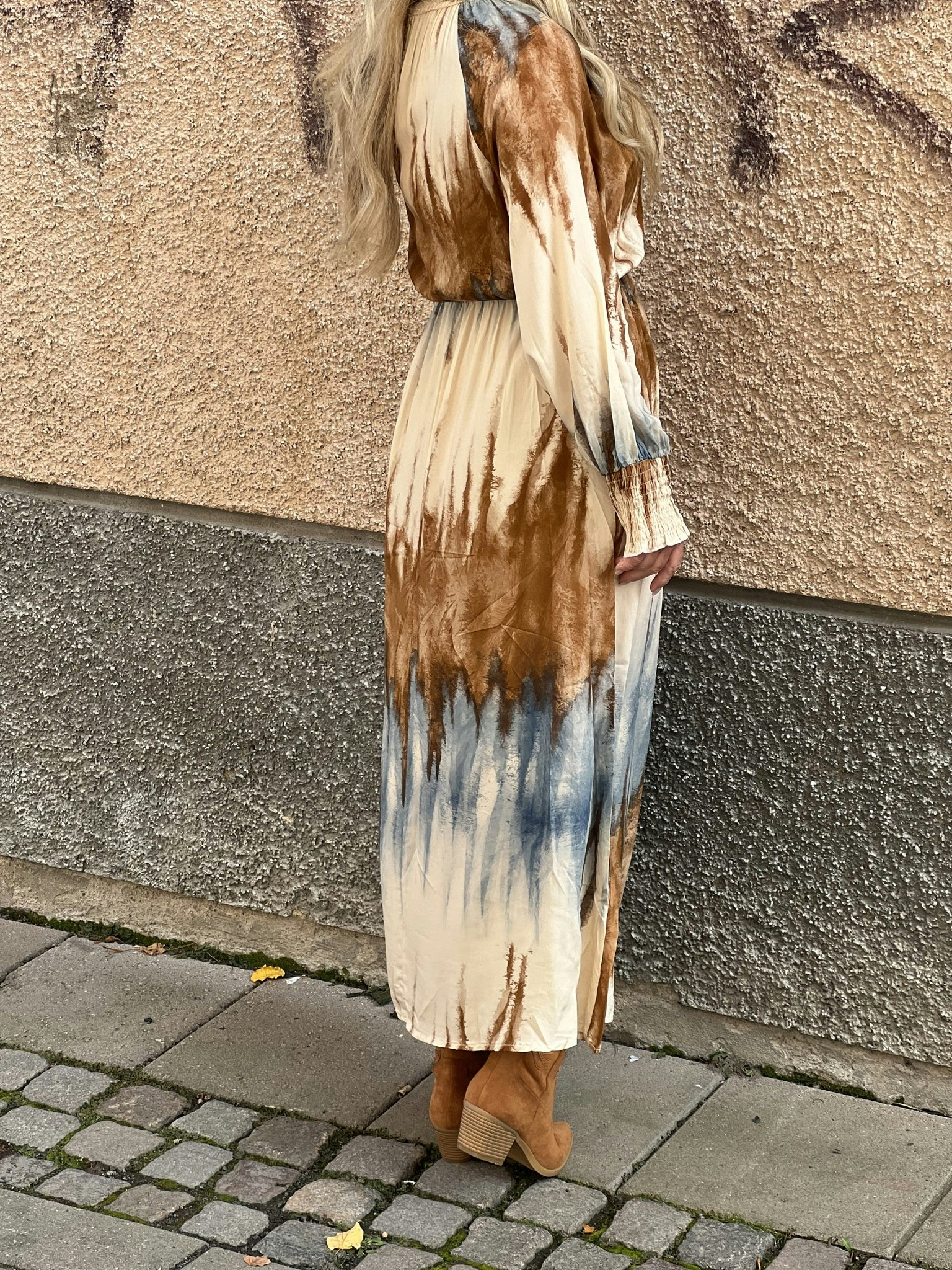 Klänning LAURA brun