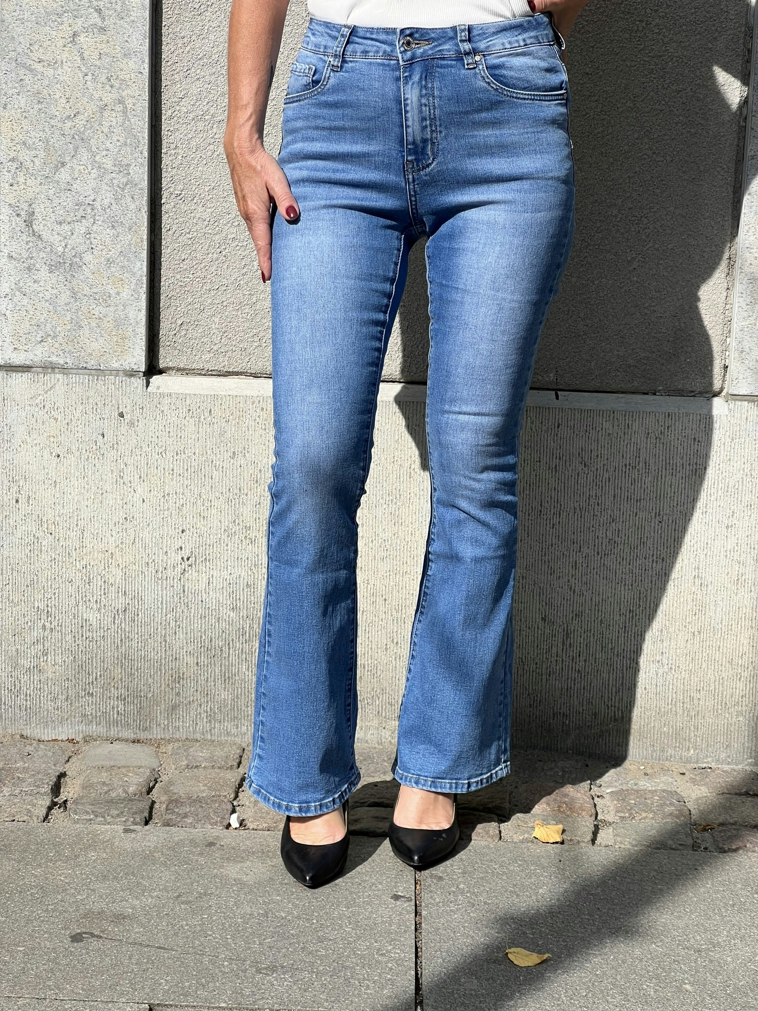 Flarestretch  jeans Bitte