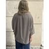Yvette top m rynk taupe