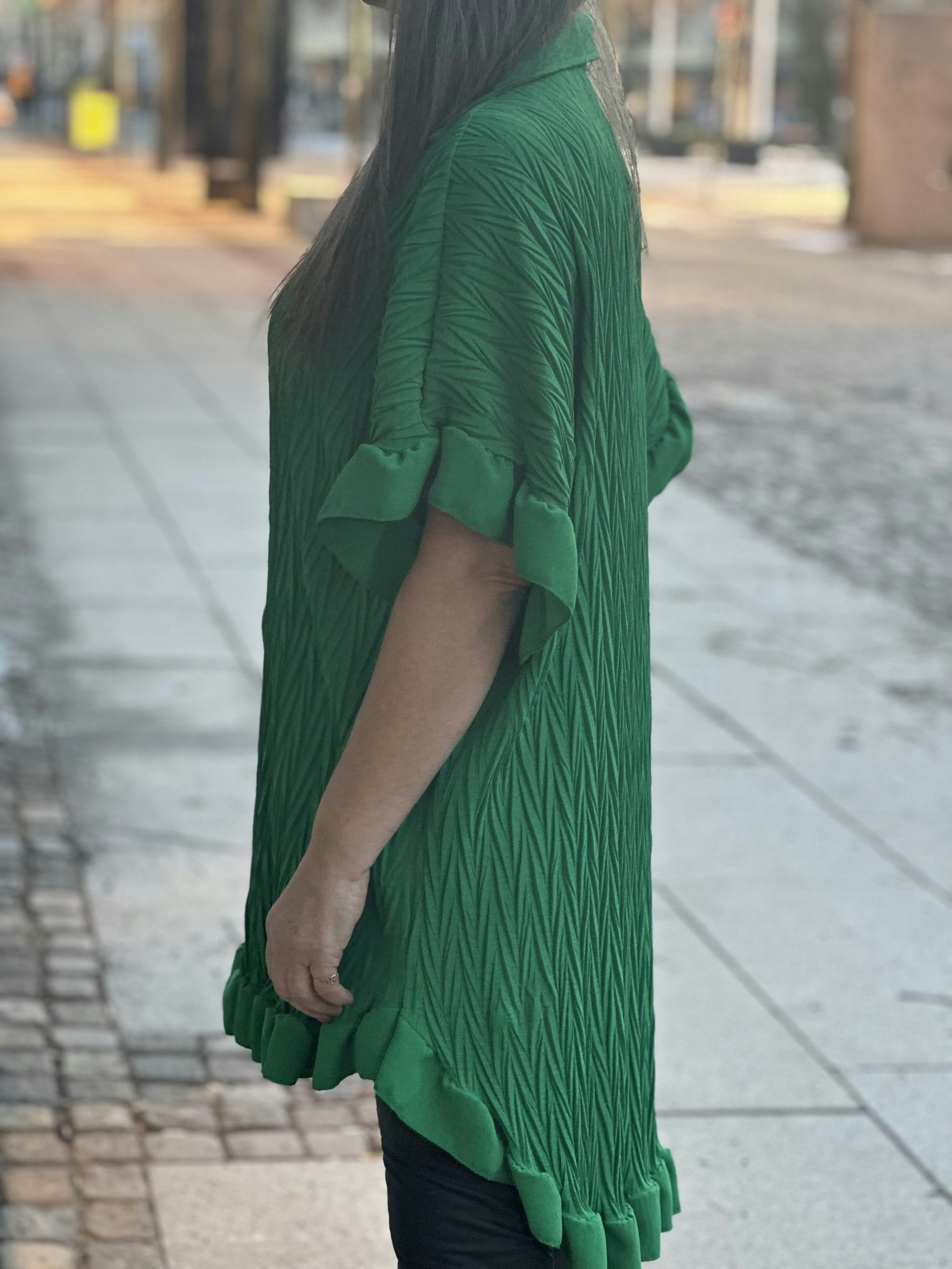 Cassie klänning /tunika grön