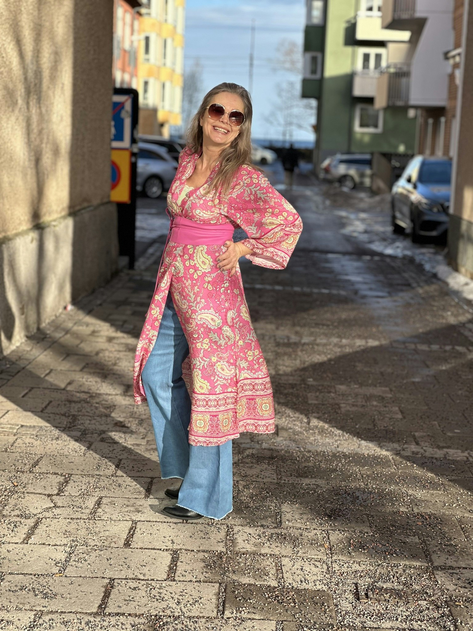 Kimono /klänning LUCY cerice