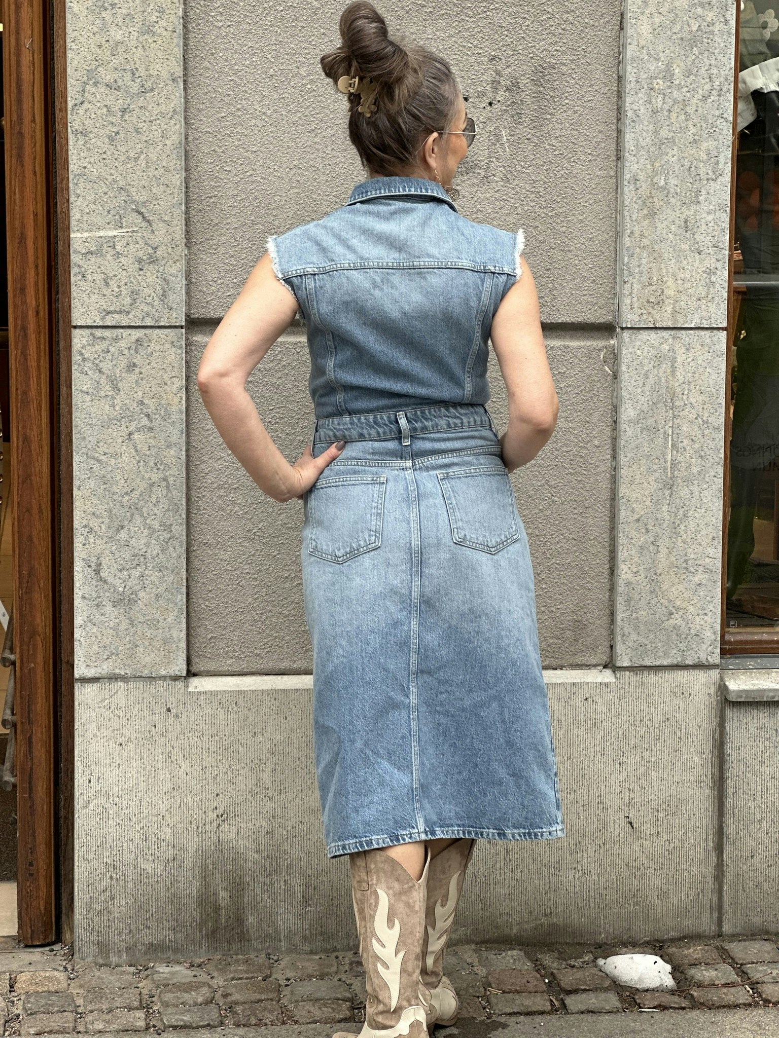 Jeansväst /klänning OBJECT