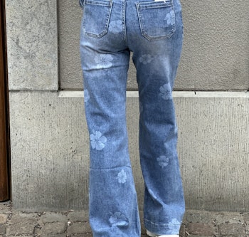 Jeans HYACINT blom