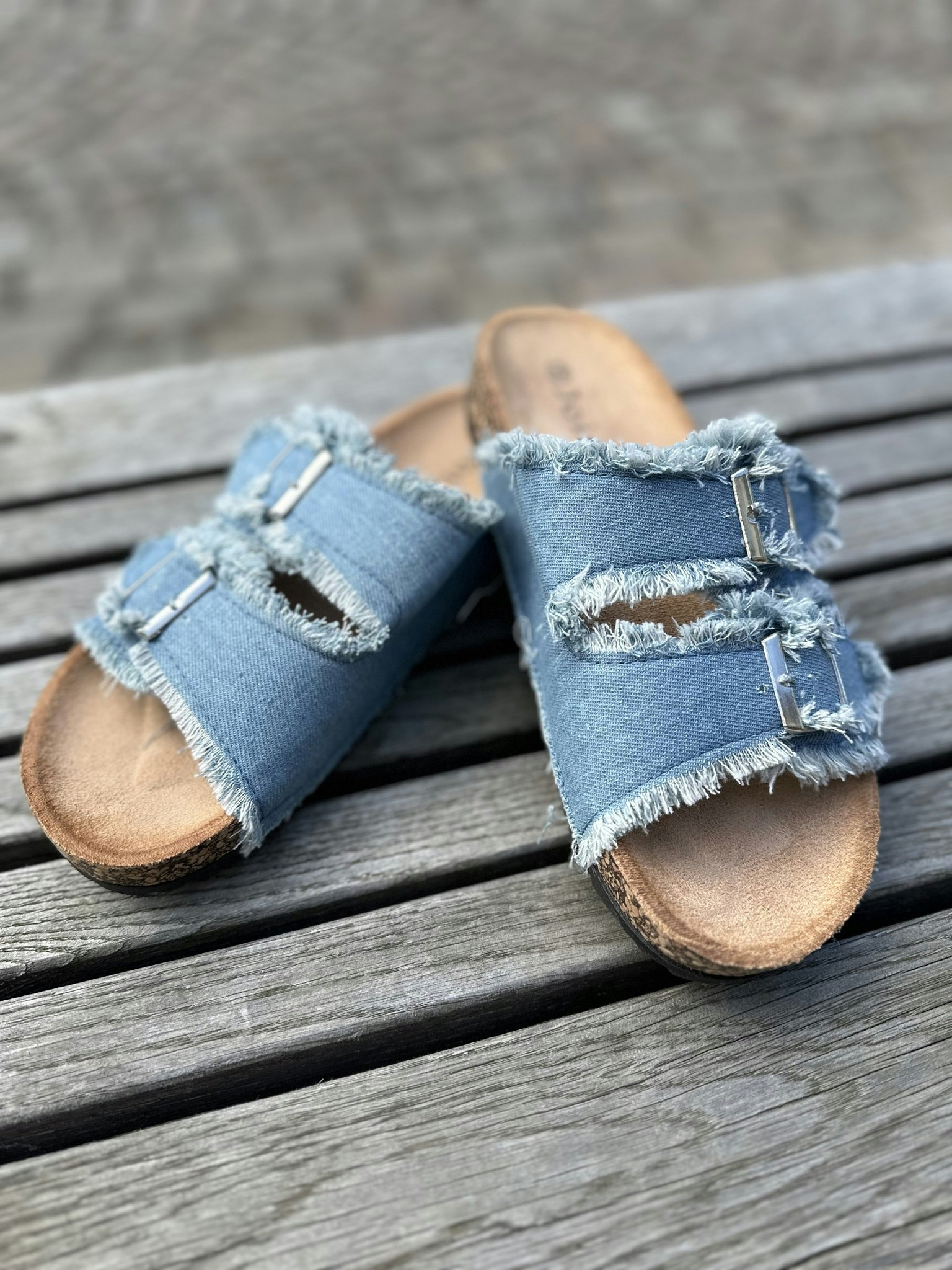 Jeans sandal frans