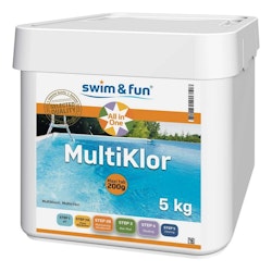 Swim & Fun Multiklor Maxi Tab 200g 10 kg