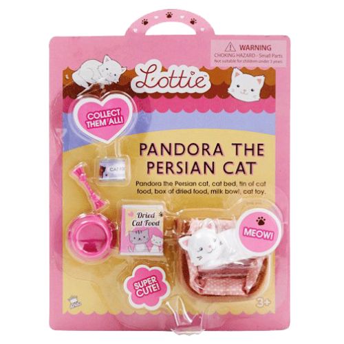 Lottie tillbehör Pandora the persian cat