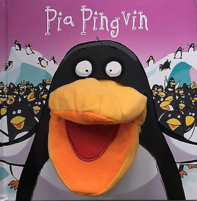 Pia pingvin - handdocka