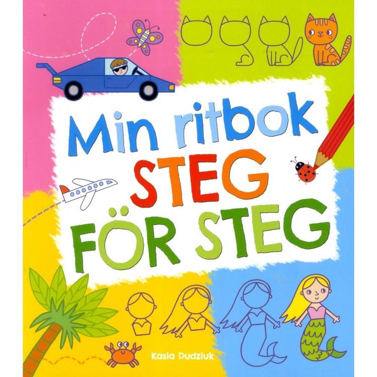 Med den här fantastiska boken skapar du egna konstverk lika lätt som du räknar till 1...2...3.Följ bara de enkla stegen så kan du rita allt.