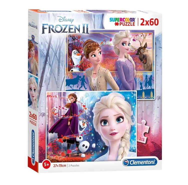 Frozen II pussel 2x60 bitar