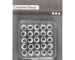 Deco rullögon 25-pack