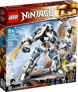 LEGO 71738 Zanes Titanrobotstrid