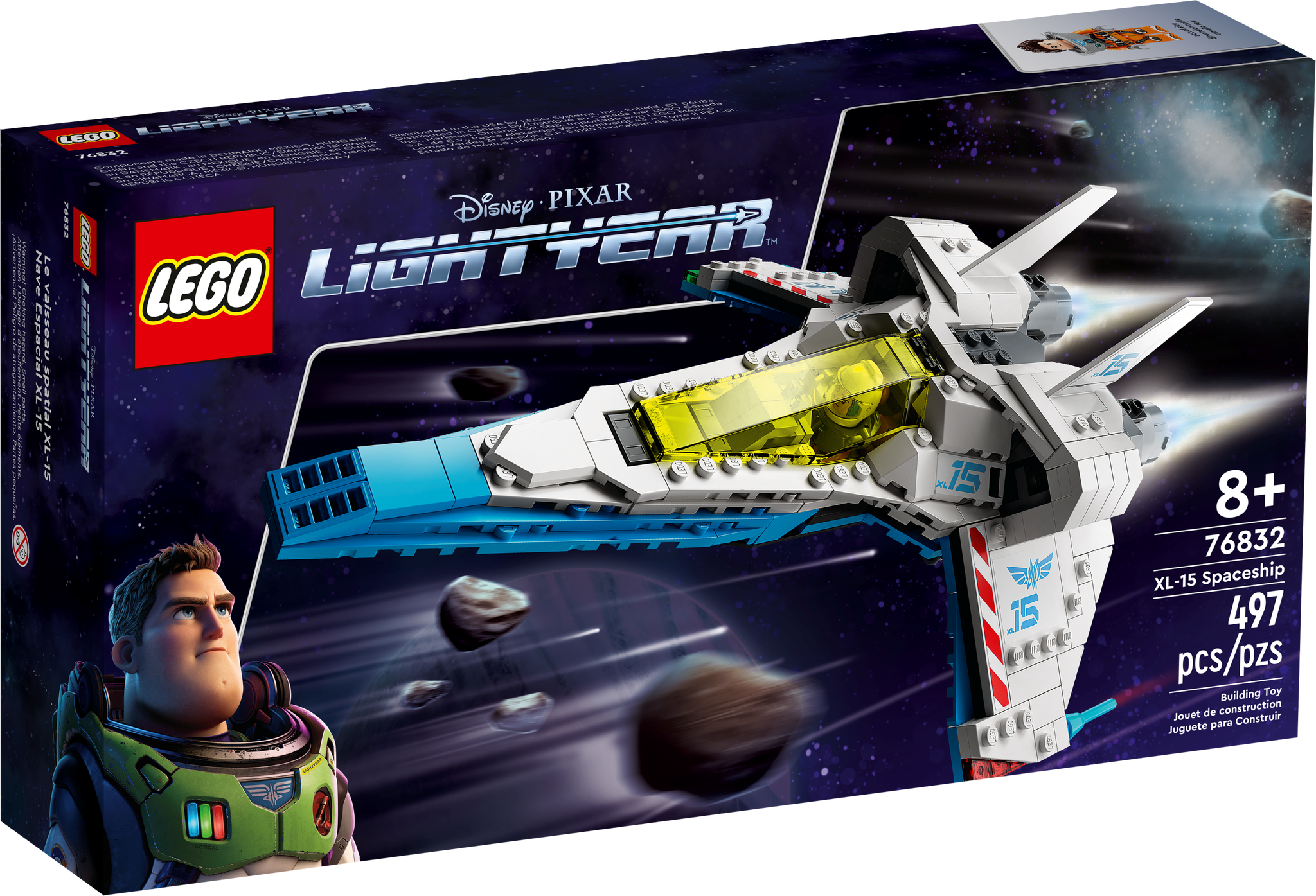 Lego 76832 Lightyear rymdskepp.
