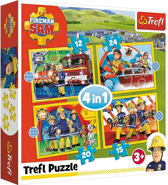 Trefl Fireman Sam 4 in 1