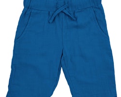 Maxomorra shorts muslin blå