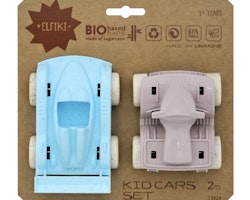 ECO Kids 2-pack bil ljusblå-ljuslila