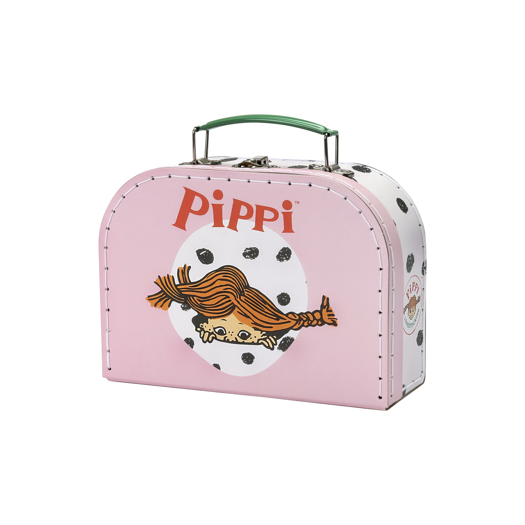 Pippi rosa pappväska