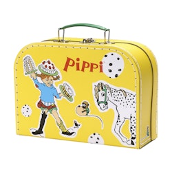 Pippi Långstrump gul pappväska