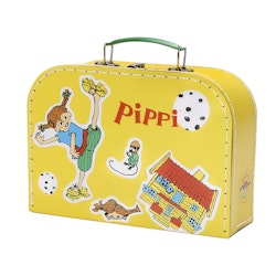 Pippi Långstrump gul pappväska