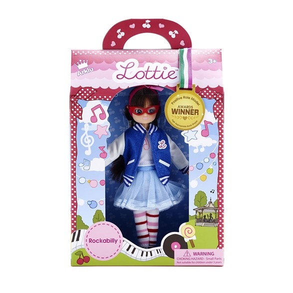 Lottie docka Rockabilly
