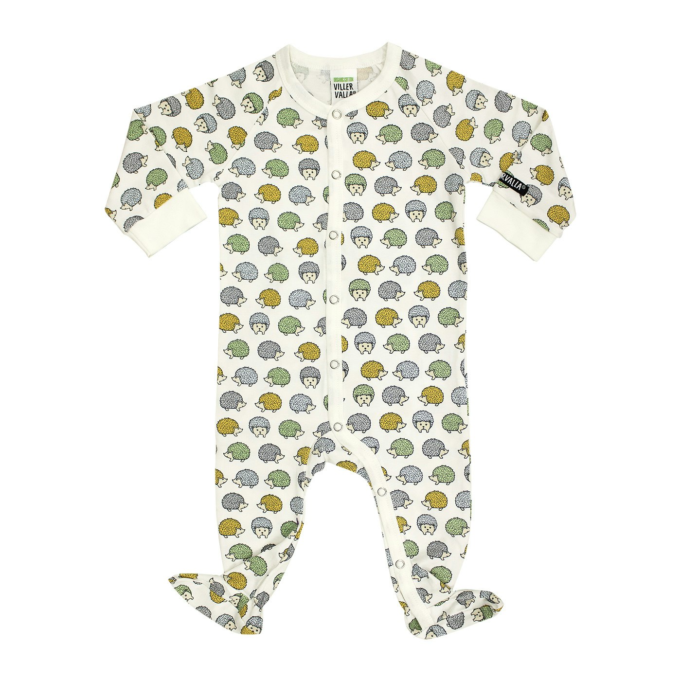 Villervalla pyjamas med fot Endast storlek 74