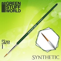 GREEN SERIES Synthetic Brush - Size 1