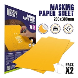 Masking Paper Sheets x2
