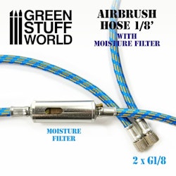 Airbrush Fabric Hose with Humidity Filter