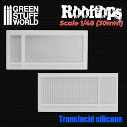 Silicone Molds - Rooftops 1/48 (30mm)