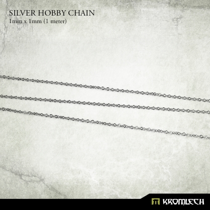 Silver Hobby Chain 1mm x 1mm
