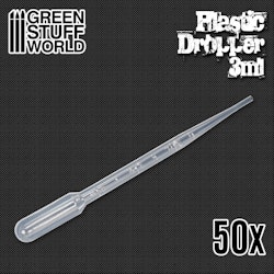 50x Long Droppers with Suction Bulb