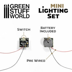 Mini lighting Set With switch and CR927 Battery