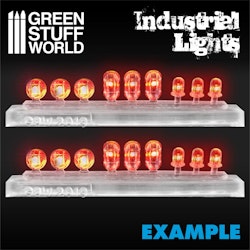 18x Resin Industrial Lights - Large