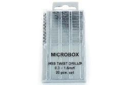 Vallejo MICROBOX DRILL SET (20) 0.3-1.6MM