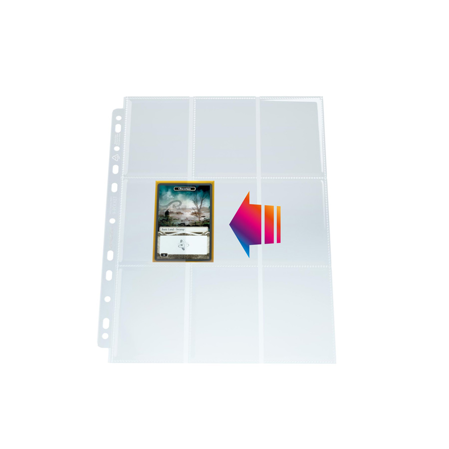 Gamegenic - Ultrasonic 9-Pocket Pages Sideloading 1st